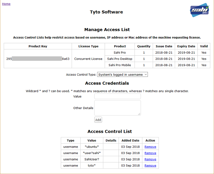 Sahi Pro License Access