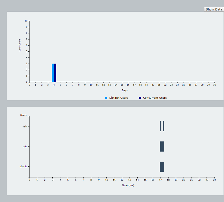 Graphical License Usage