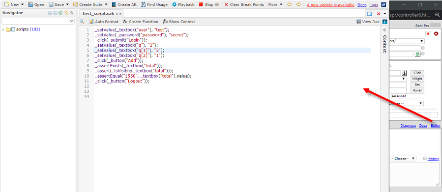 Script Editor