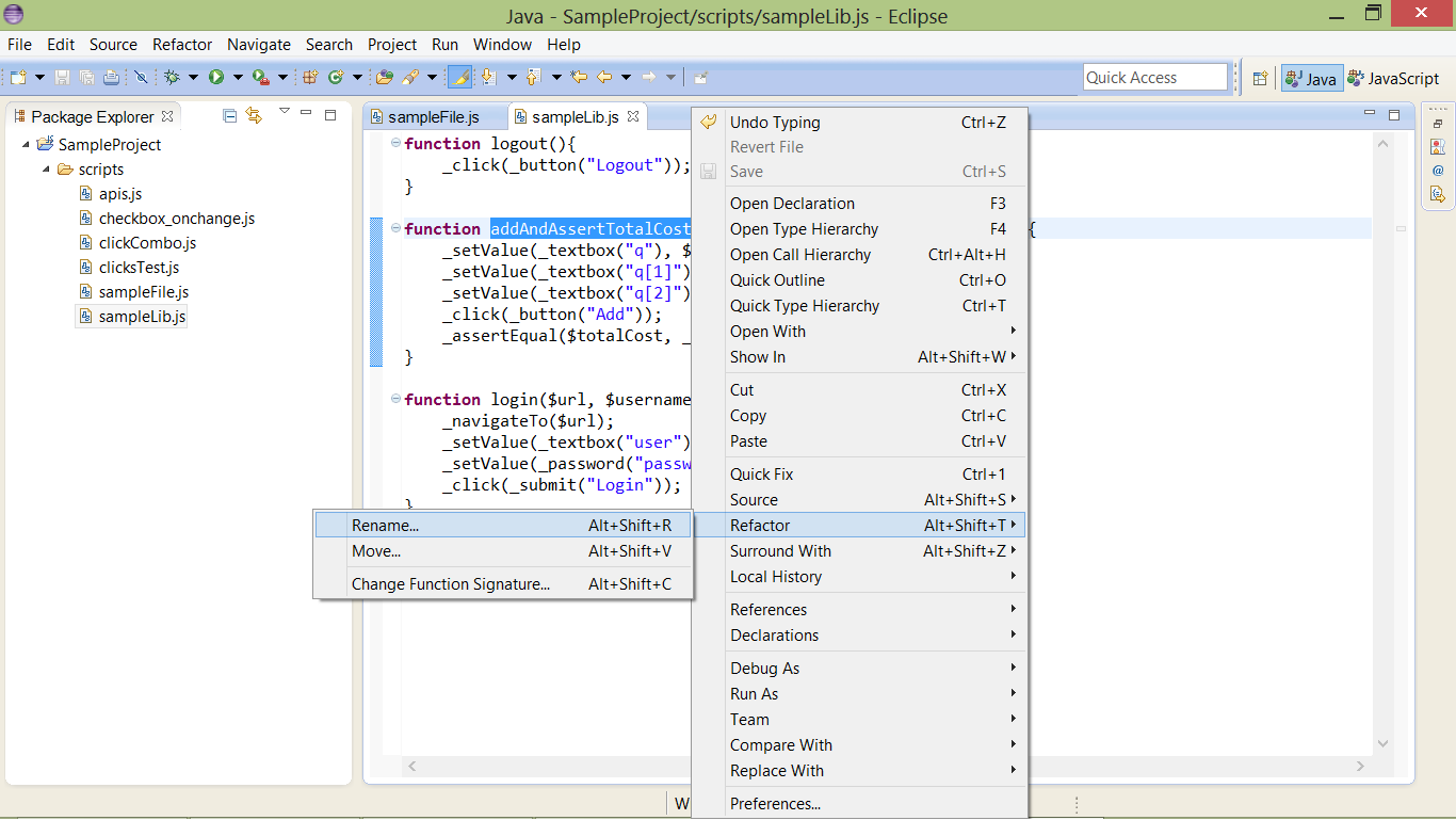 Launch Refactor - Rename
