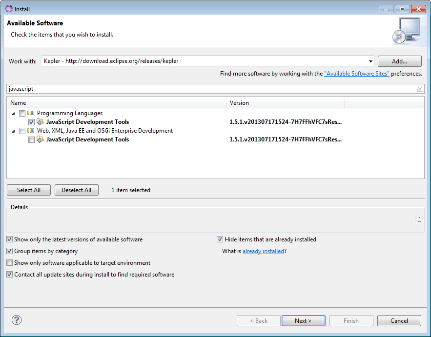 Install New Software